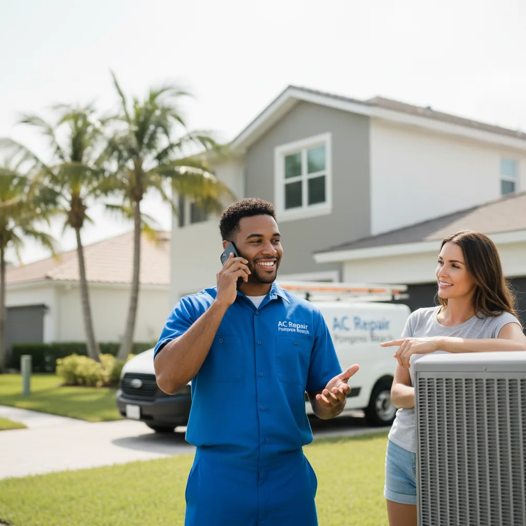 AC Repair Pompano Beach customer support in Pooler
